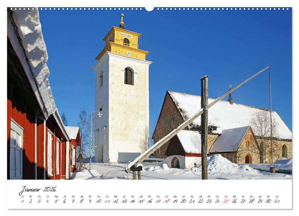 Schwedens Vielfalt (CALVENDO Premium Wandkalender 2026)