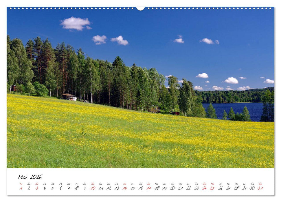 Schwedens Vielfalt (CALVENDO Premium Wandkalender 2026)