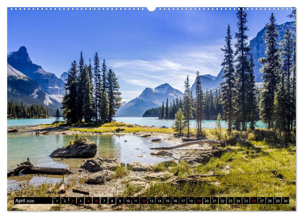 West-Kanada (CALVENDO Premium Wandkalender 2026)