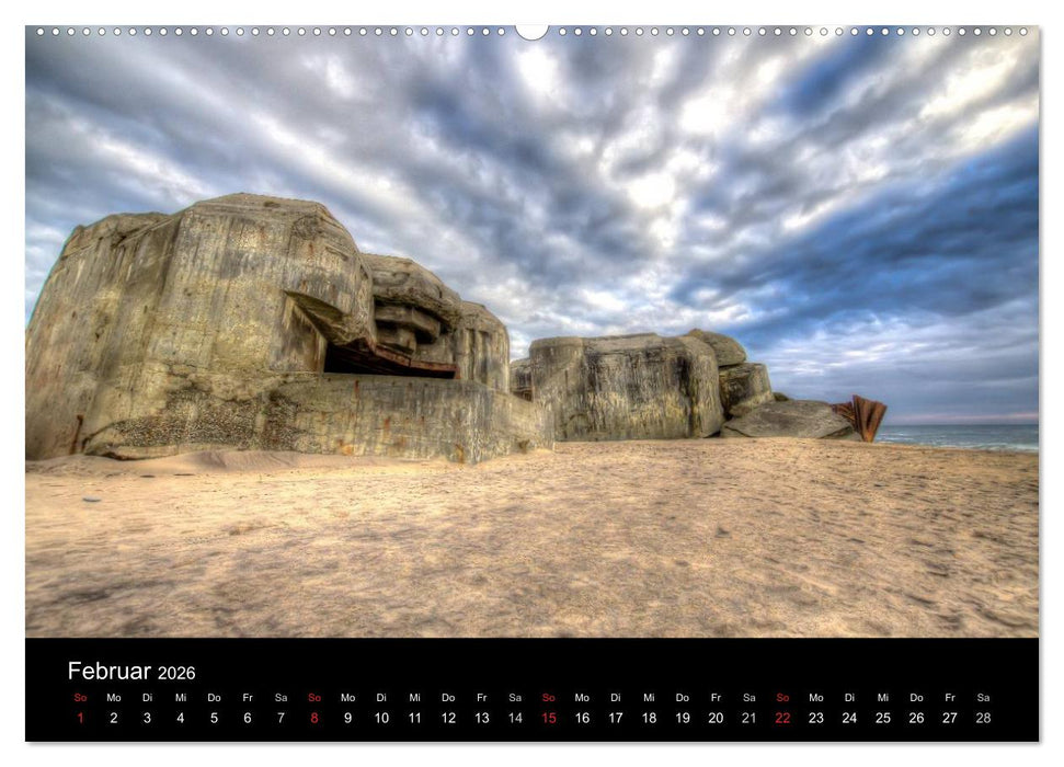 Bunker Houvig (CALVENDO Wandkalender 2026)