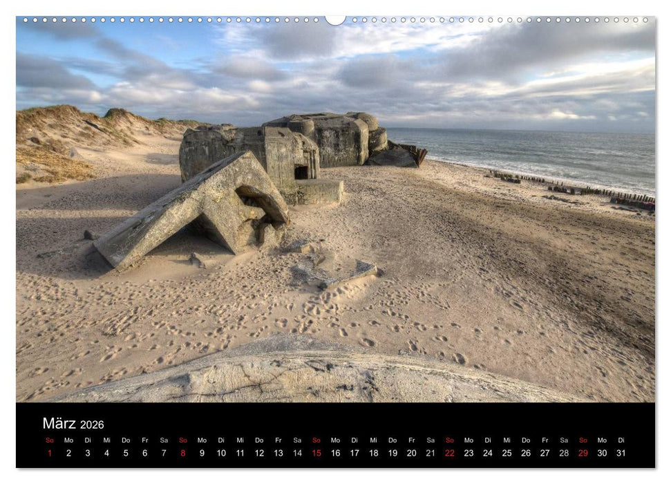 Bunker Houvig (CALVENDO Wandkalender 2026)