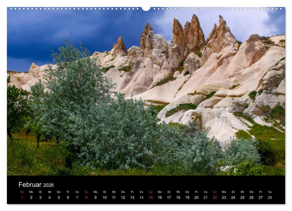 Türkei - fantastisches Kappadokien (CALVENDO Wandkalender 2026)