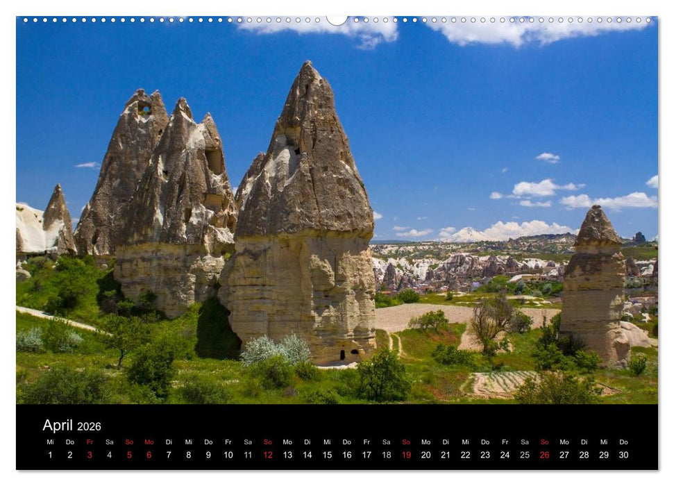 Türkei - fantastisches Kappadokien (CALVENDO Wandkalender 2026)