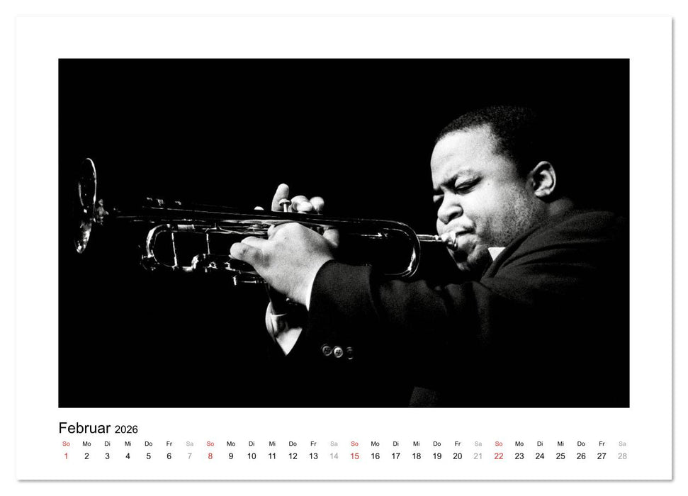 Jazztime (CALVENDO Wandkalender 2026)
