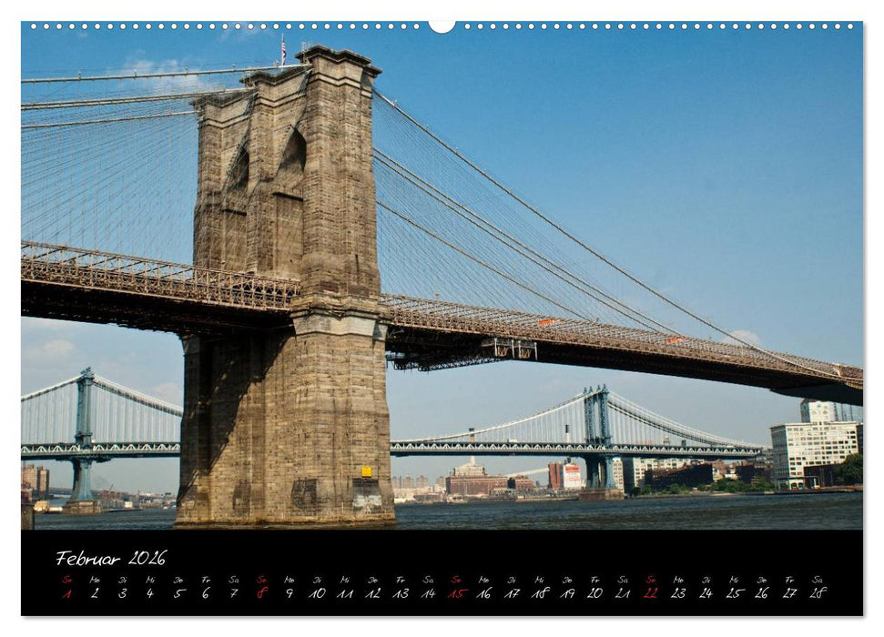 Ansichten einer Stadt: New York (CALVENDO Premium Wandkalender 2026)