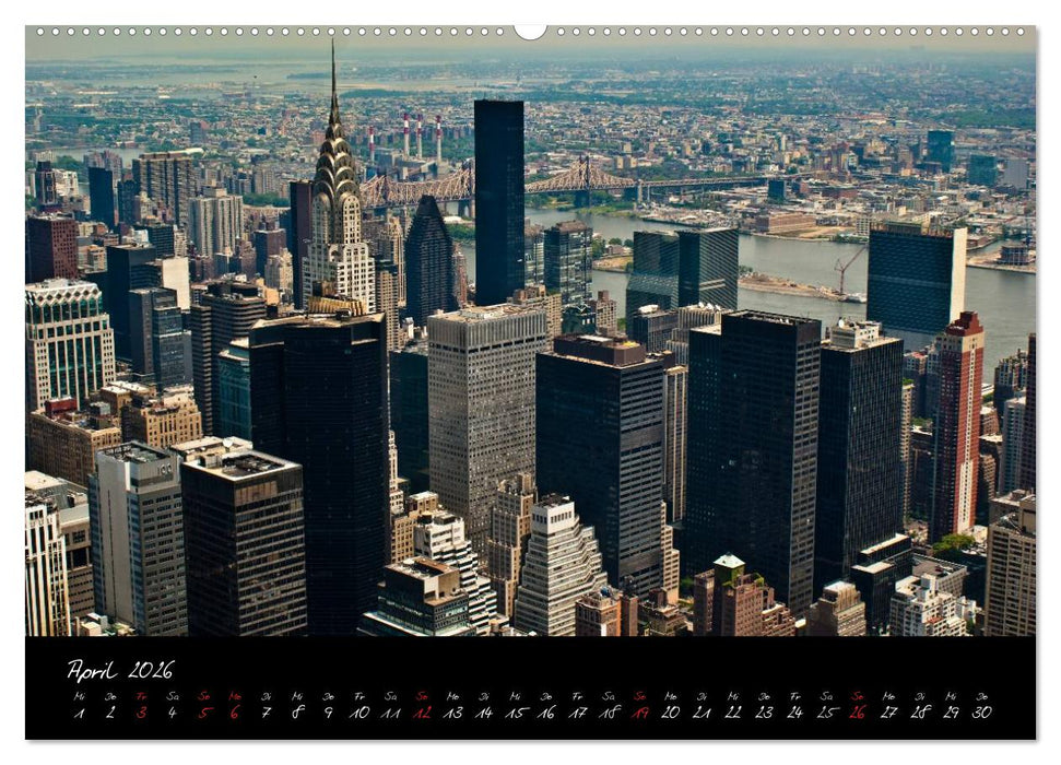 Ansichten einer Stadt: New York (CALVENDO Premium Wandkalender 2026)