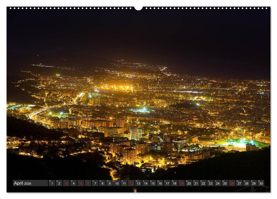Barcelona Impressionen (CALVENDO Premium Wandkalender 2026)