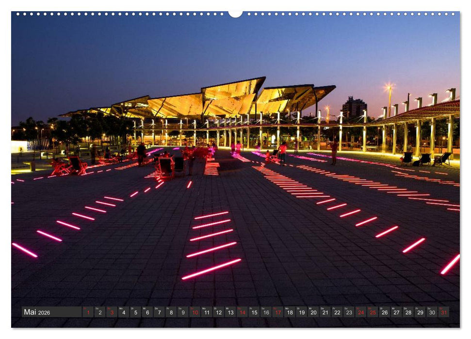 Metropole Barcelona (CALVENDO Premium Wandkalender 2026)