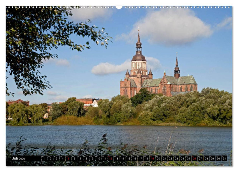 Hansestadt Stralsund (CALVENDO Premium Wandkalender 2026)