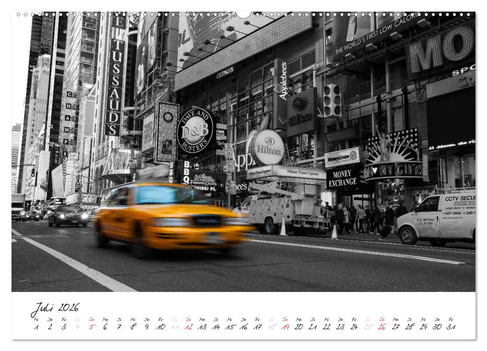 New York – The Big Apple (CALVENDO Premium Wandkalender 2026)