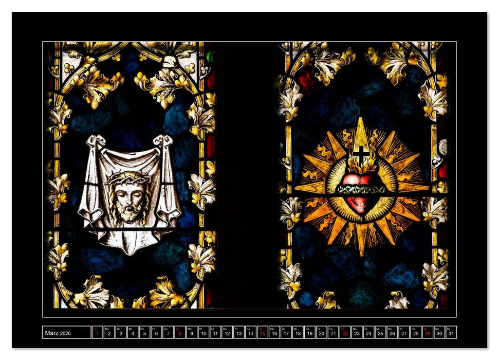 IRLAND - Fenster des Glaubens (CALVENDO Premium Wandkalender 2026)