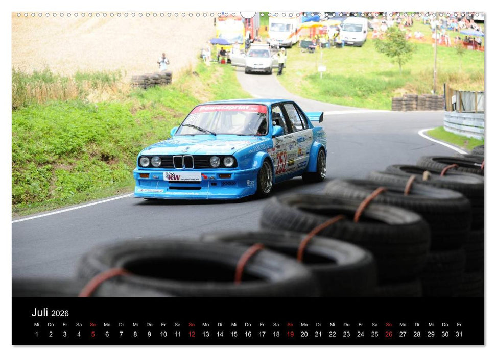 Bergrennen Osnabrück – Boliden am Berg (CALVENDO Premium Wandkalender 2026)