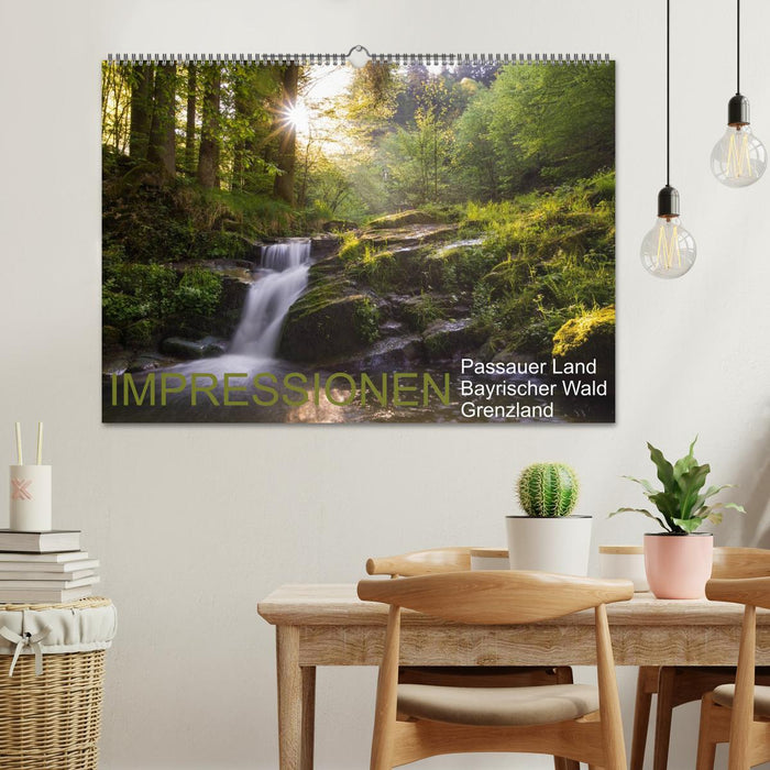 Impressionen Passauer Land, Bayrischer Wald, Grenzland (CALVENDO Wandkalender 2026)
