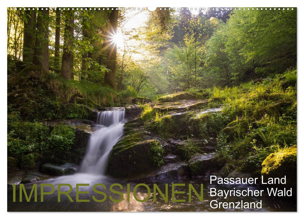 Impressionen Passauer Land, Bayrischer Wald, Grenzland (CALVENDO Wandkalender 2026)