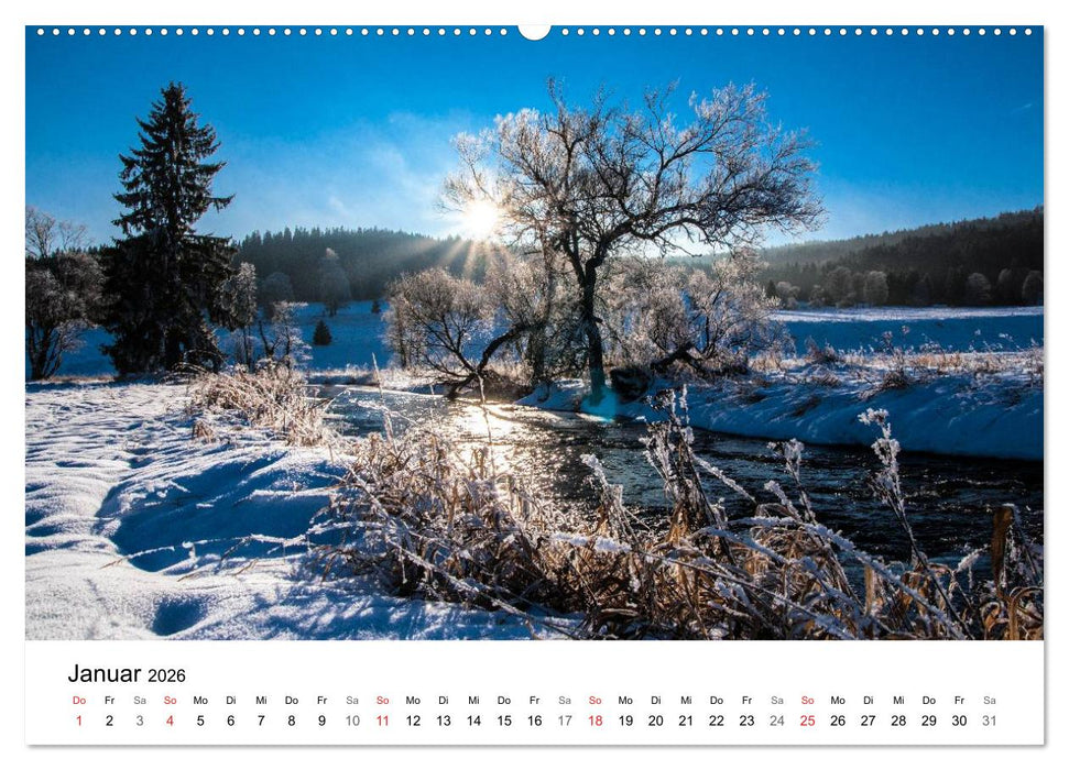 Impressionen Passauer Land, Bayrischer Wald, Grenzland (CALVENDO Wandkalender 2026)