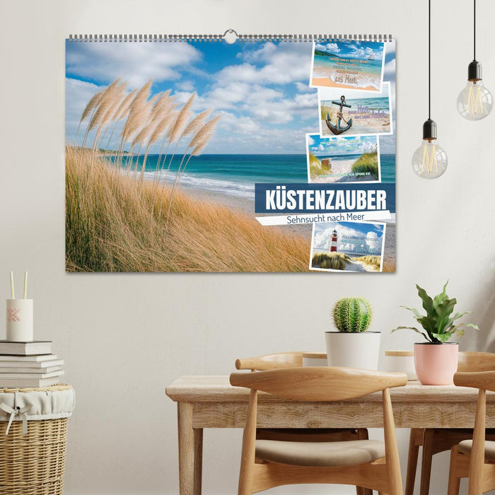 KÜSTENZAUBER Sehnsucht nach Meer (CALVENDO Wandkalender 2026)