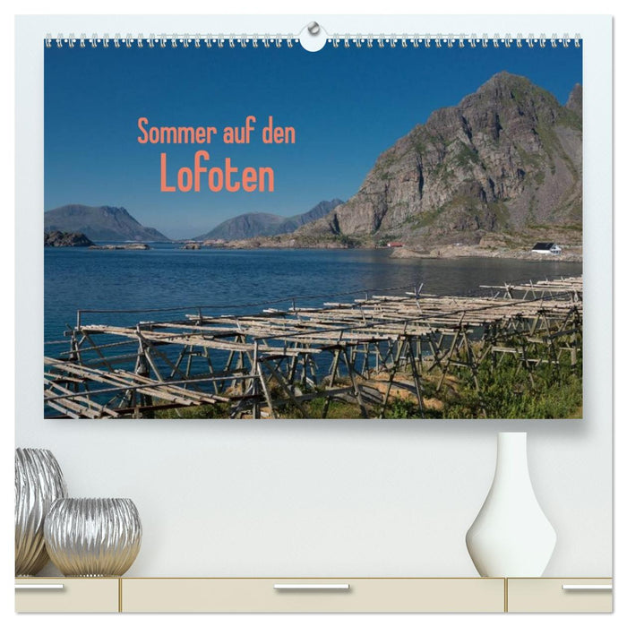 Sommer auf den Lofoten (CALVENDO Premium Wandkalender 2026)