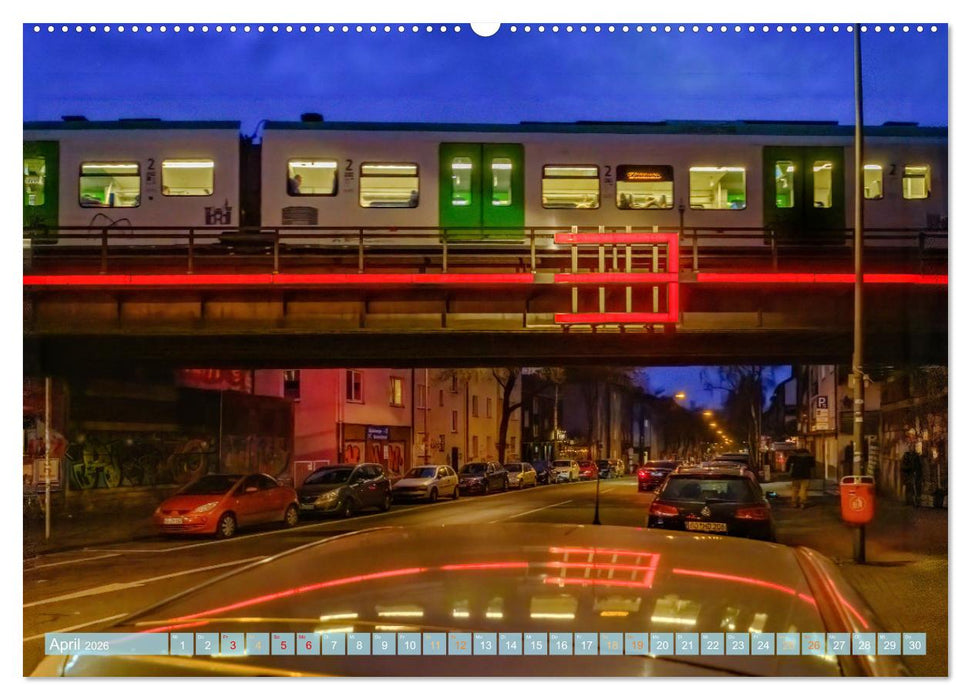 KunstLichtTore in Bochum - und Brücken, die es werden sollten (CALVENDO Premium Wandkalender 2026)