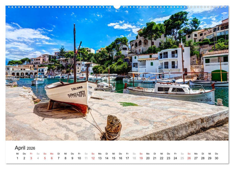 Mallorca - Trauminsel des Südens (CALVENDO Premium Wandkalender 2026)