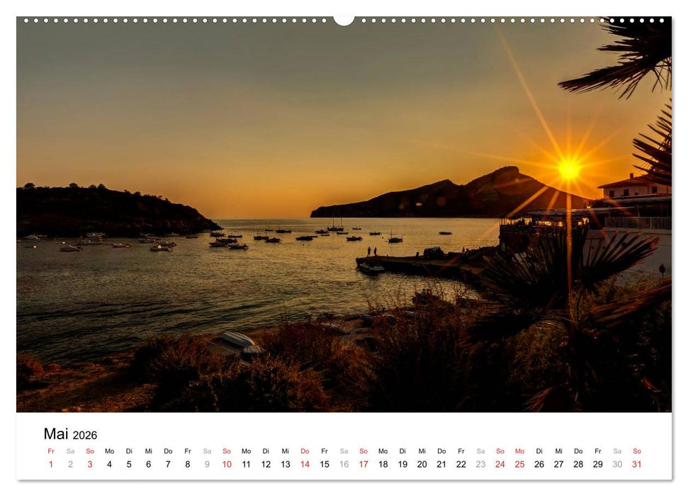Mallorca - Trauminsel des Südens (CALVENDO Premium Wandkalender 2026)