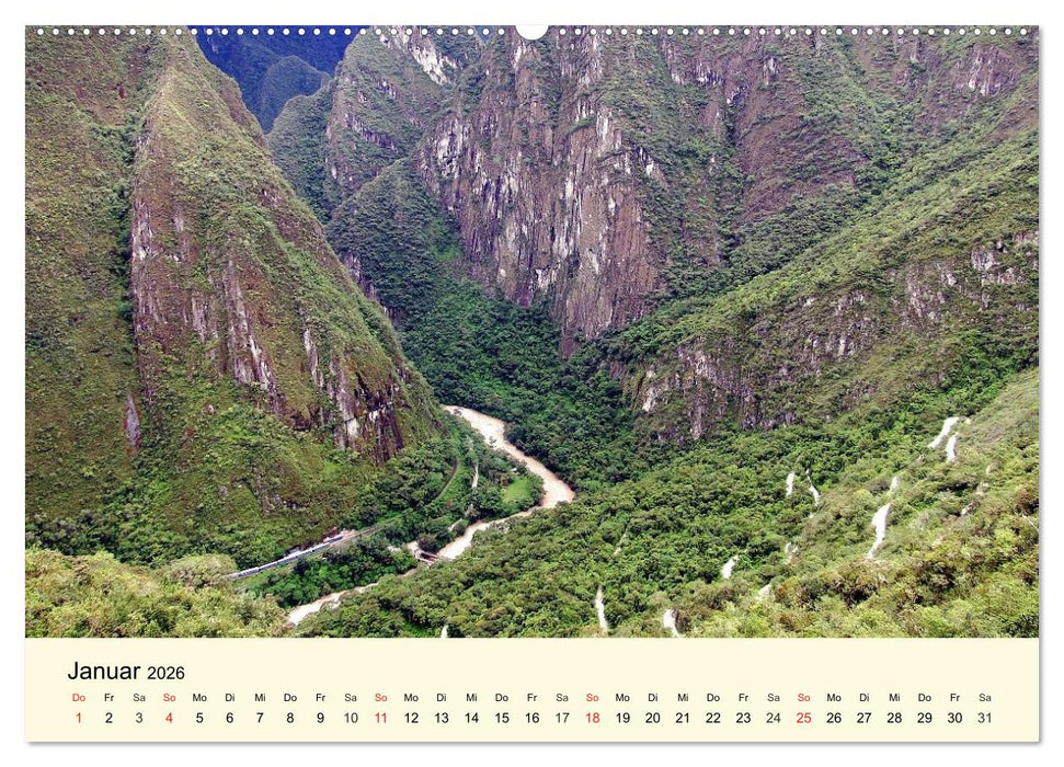Im Land der Inka (CALVENDO Premium Wandkalender 2026)