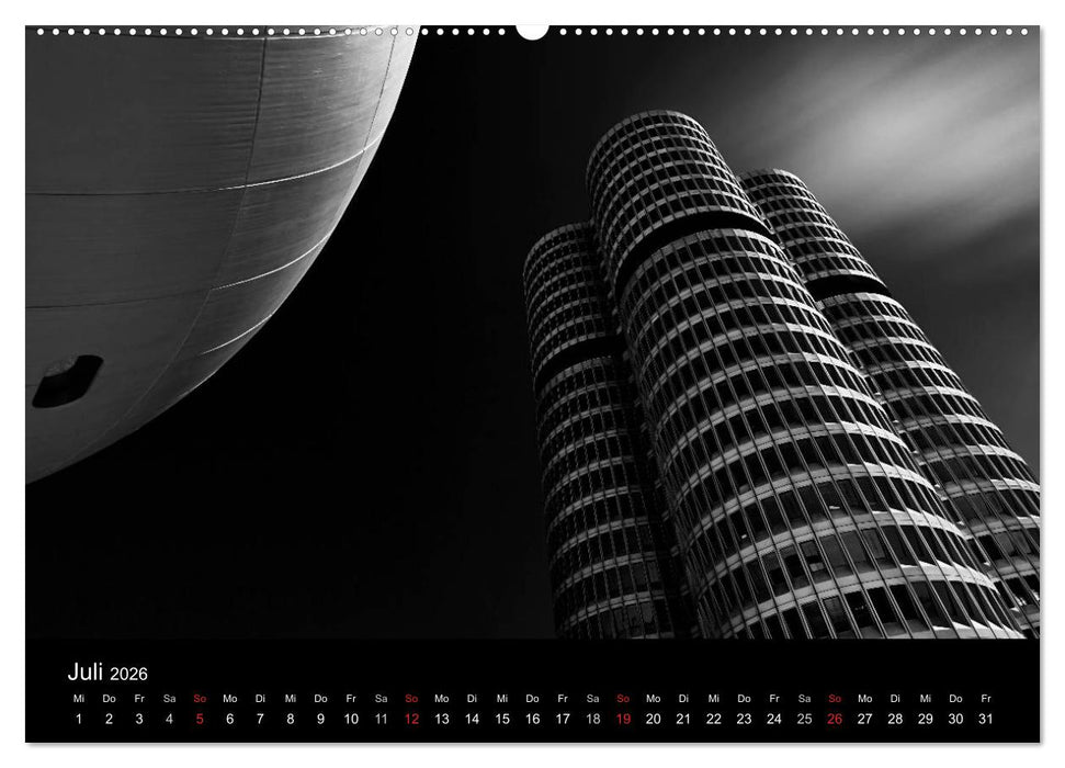 Black-Schwarz-Noir 2026 (CALVENDO Premium Wandkalender 2026)