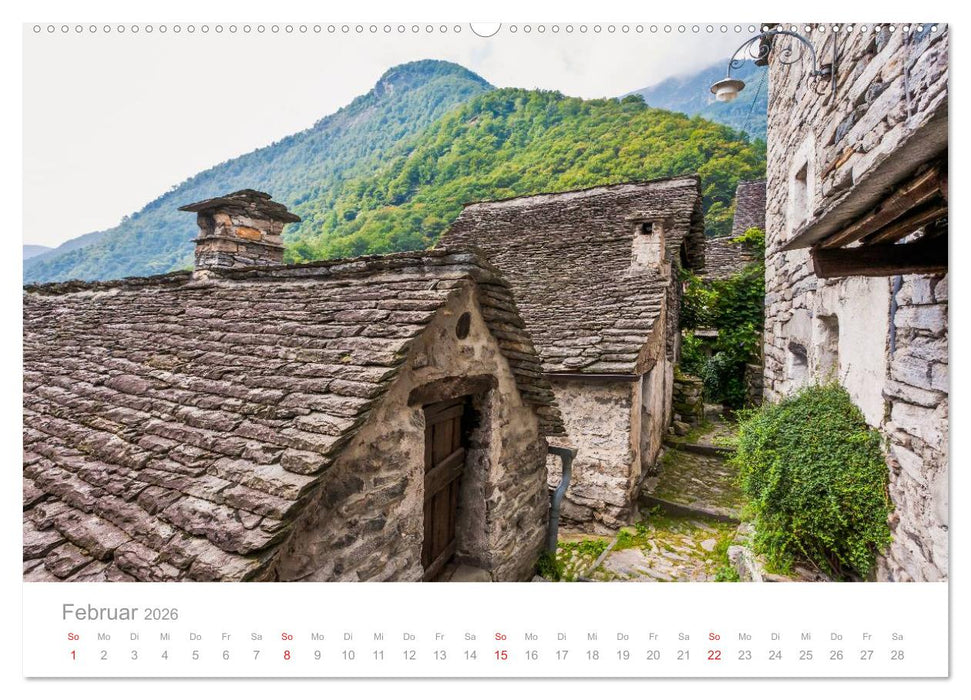 TESSIN Werner Dieterich (CALVENDO Premium Wandkalender 2026)