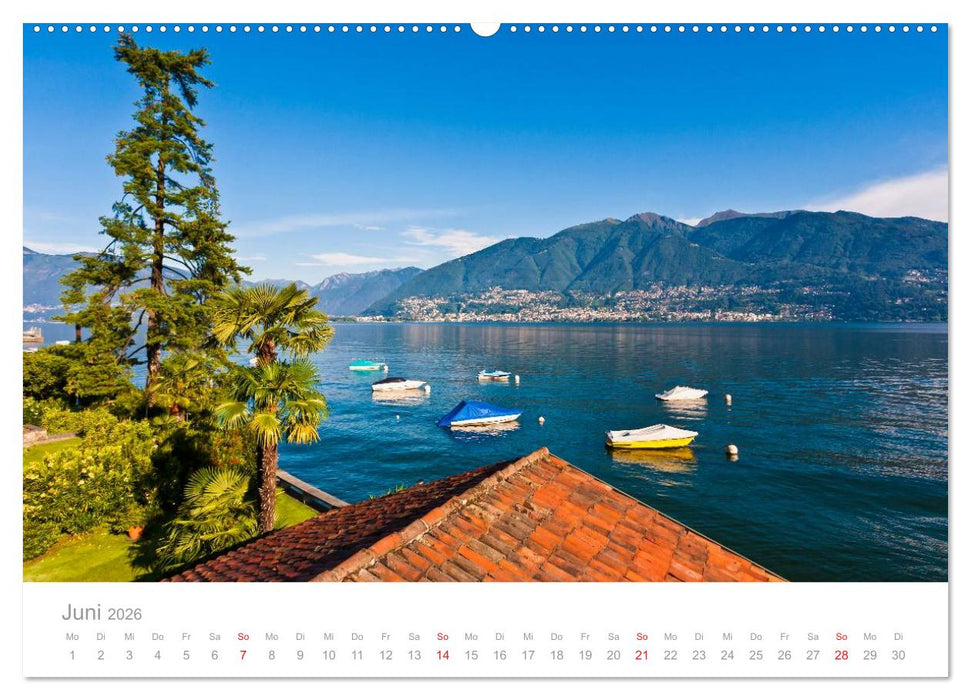 TESSIN Werner Dieterich (CALVENDO Premium Wandkalender 2026)
