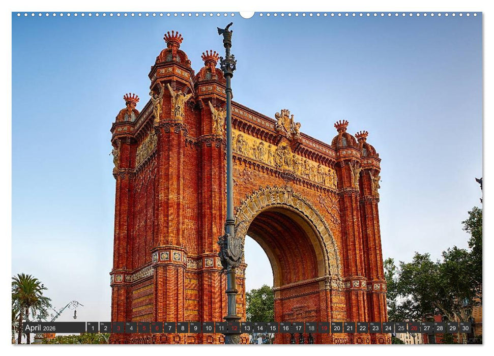 Metropole Barcelona (CALVENDO Wandkalender 2026)