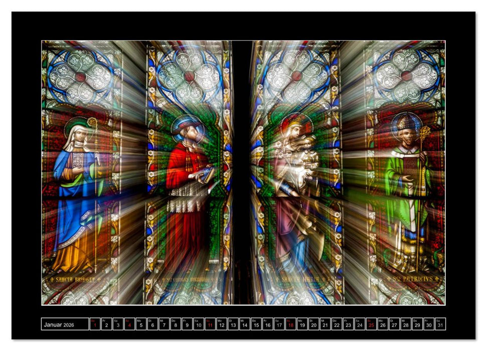 IRLAND - Fenster des Glaubens (CALVENDO Wandkalender 2026)
