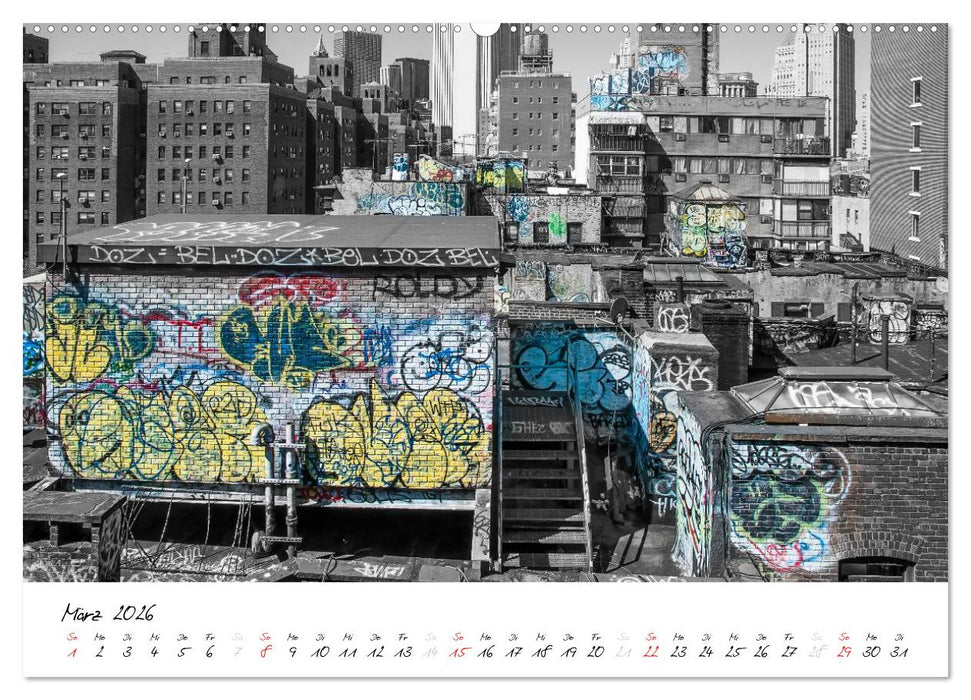 New York – The Big Apple (CALVENDO Wandkalender 2026)