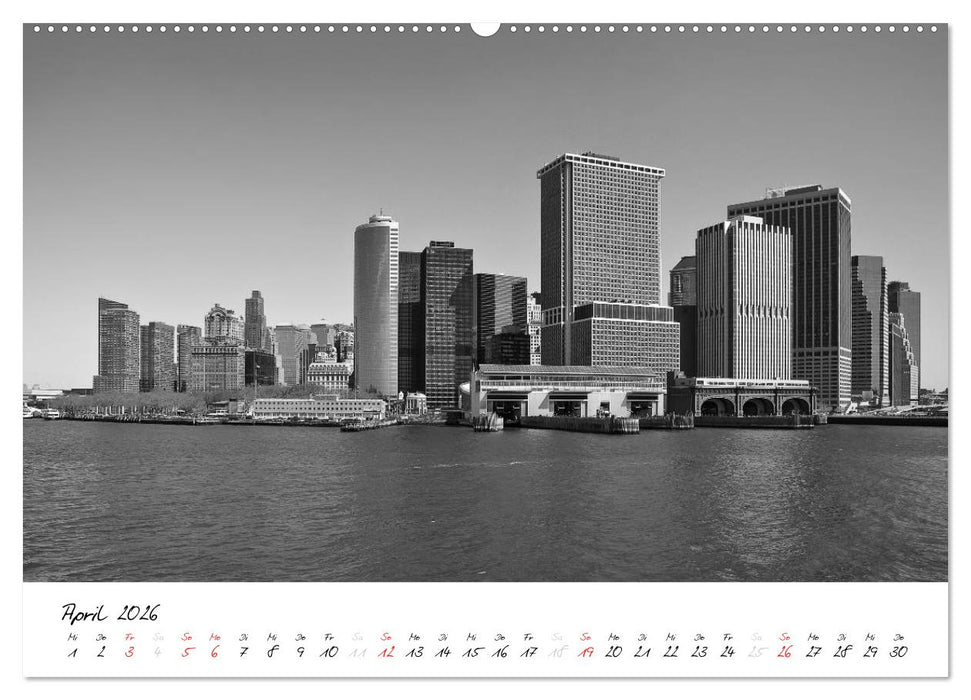 New York – The Big Apple (CALVENDO Wandkalender 2026)