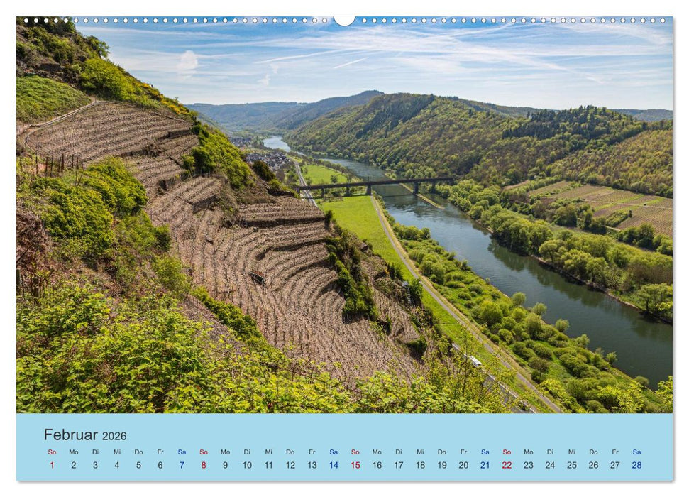 Moselansichten (CALVENDO Premium Wandkalender 2026)