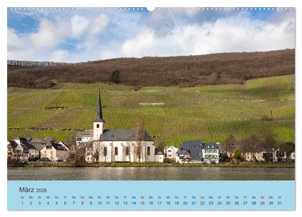 Moselansichten (CALVENDO Premium Wandkalender 2026)