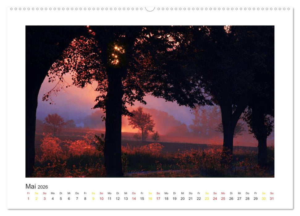 Weserbergland Impressionen (CALVENDO Wandkalender 2026)