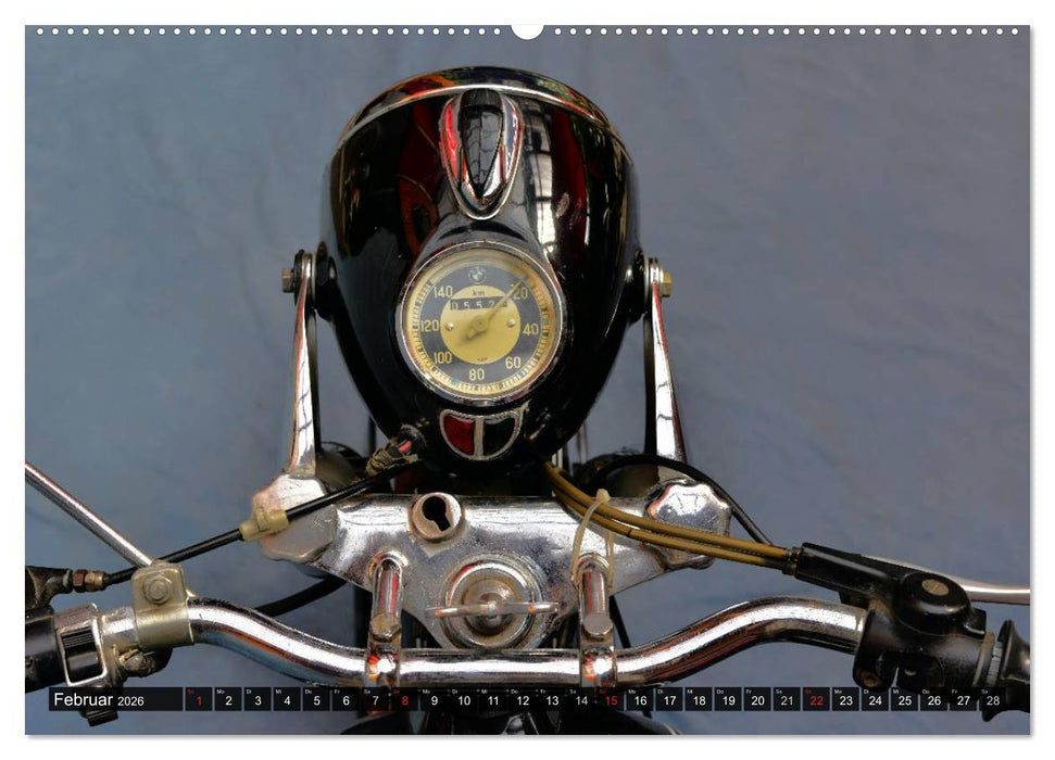BMW R 51/3 Gespann (CALVENDO Premium Wandkalender 2026)