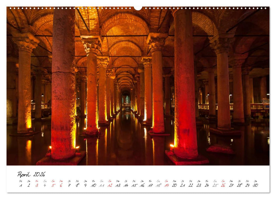 Istanbul - Stadt auf zwei Kontinenten (CALVENDO Wandkalender 2026)