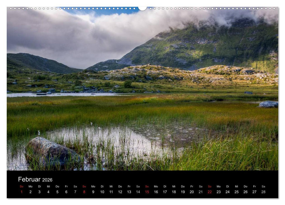 Nord Norwegen Norge - Norway (CALVENDO Premium Wandkalender 2026)