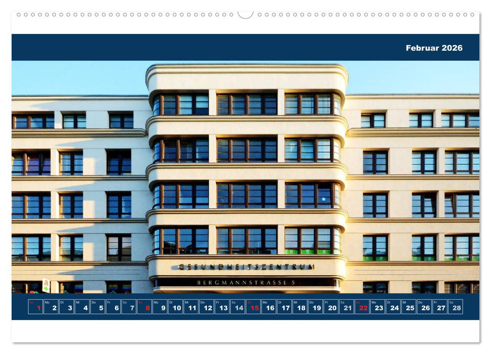 Berlin Fassade (CALVENDO Premium Wandkalender 2026)