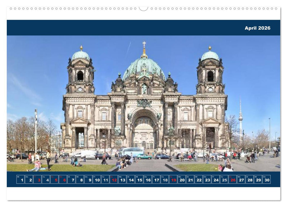 Berlin Fassade (CALVENDO Premium Wandkalender 2026)