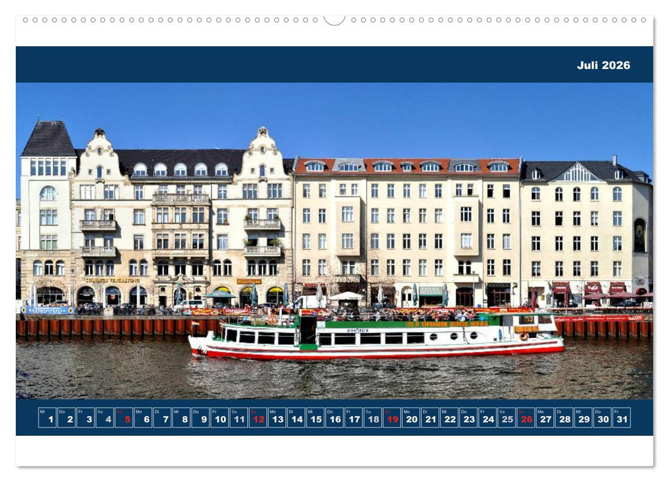 Berlin Fassade (CALVENDO Premium Wandkalender 2026)