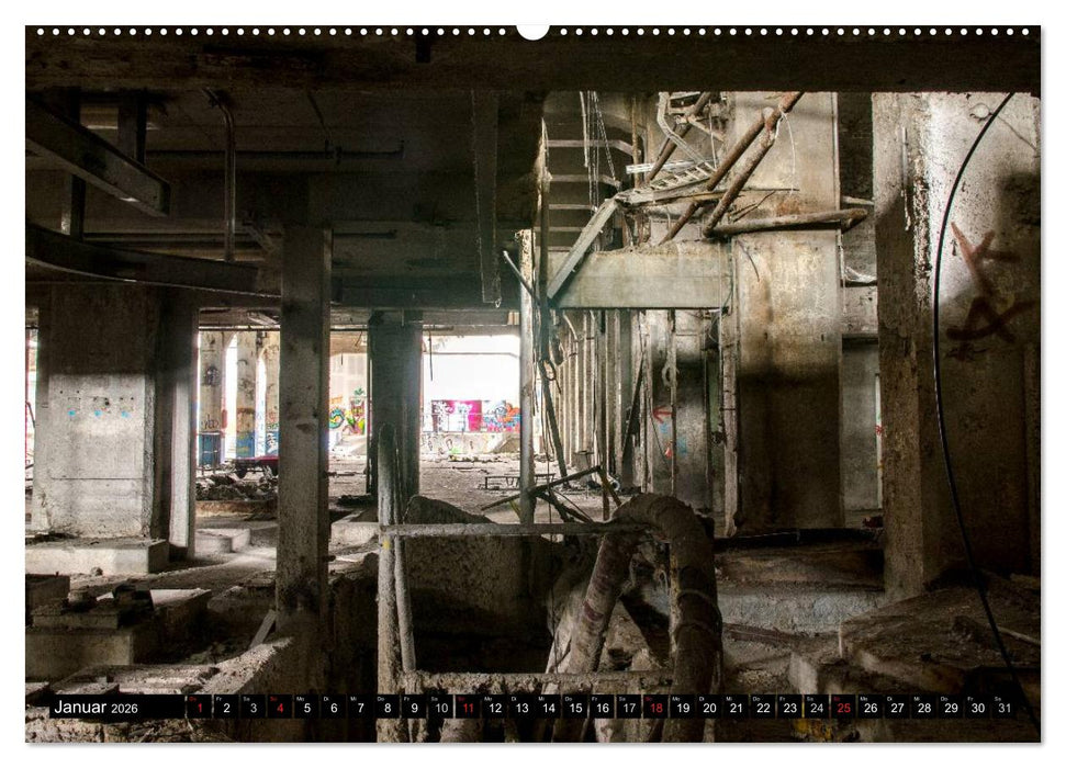 Industrie-Kultur 2026 (CALVENDO Wandkalender 2026)