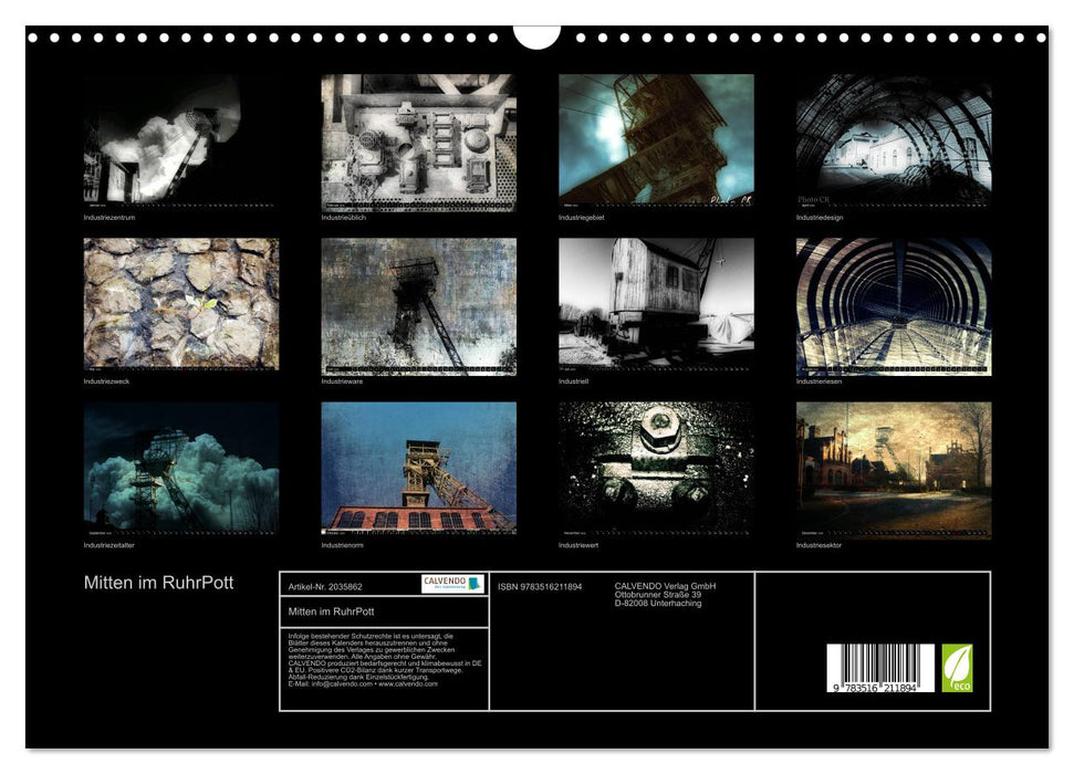 Mitten im RuhrPott (CALVENDO Wandkalender 2026)
