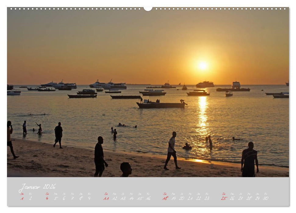 Auf nach Sansibar (CALVENDO Wandkalender 2026)