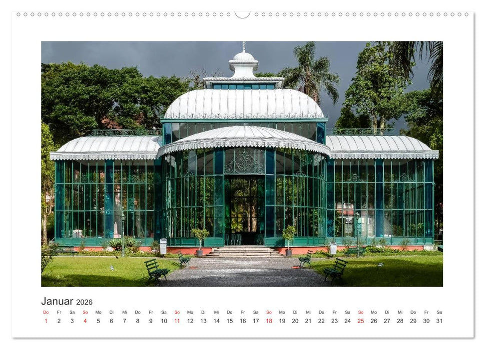 Brasilien 2026 Estrada Real - der Weg des Goldes (CALVENDO Premium Wandkalender 2026)