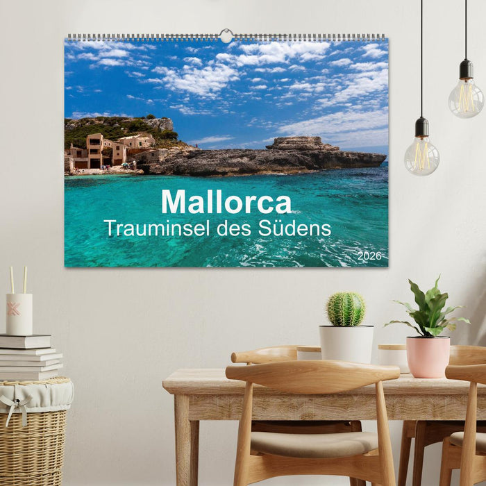 Mallorca - Trauminsel des Südens (CALVENDO Wandkalender 2026)