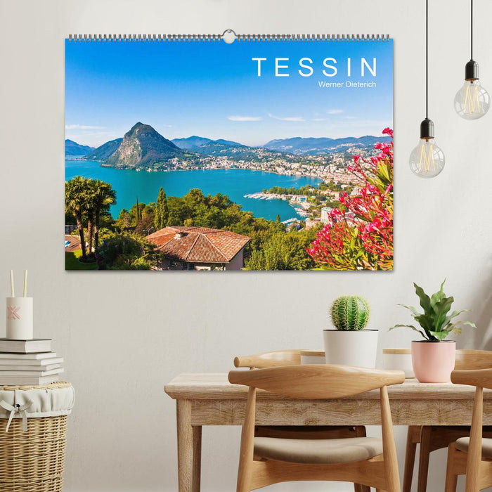 TESSIN Werner Dieterich (CALVENDO Wandkalender 2026)