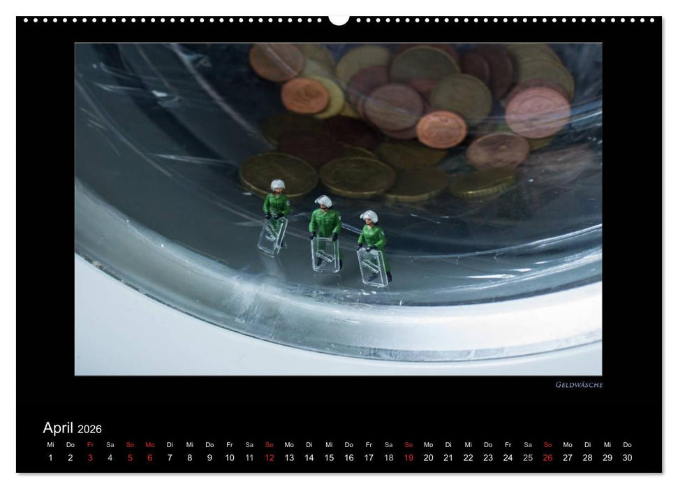 Polizeieinsätze, in der großen Welt (CALVENDO Wandkalender 2026)