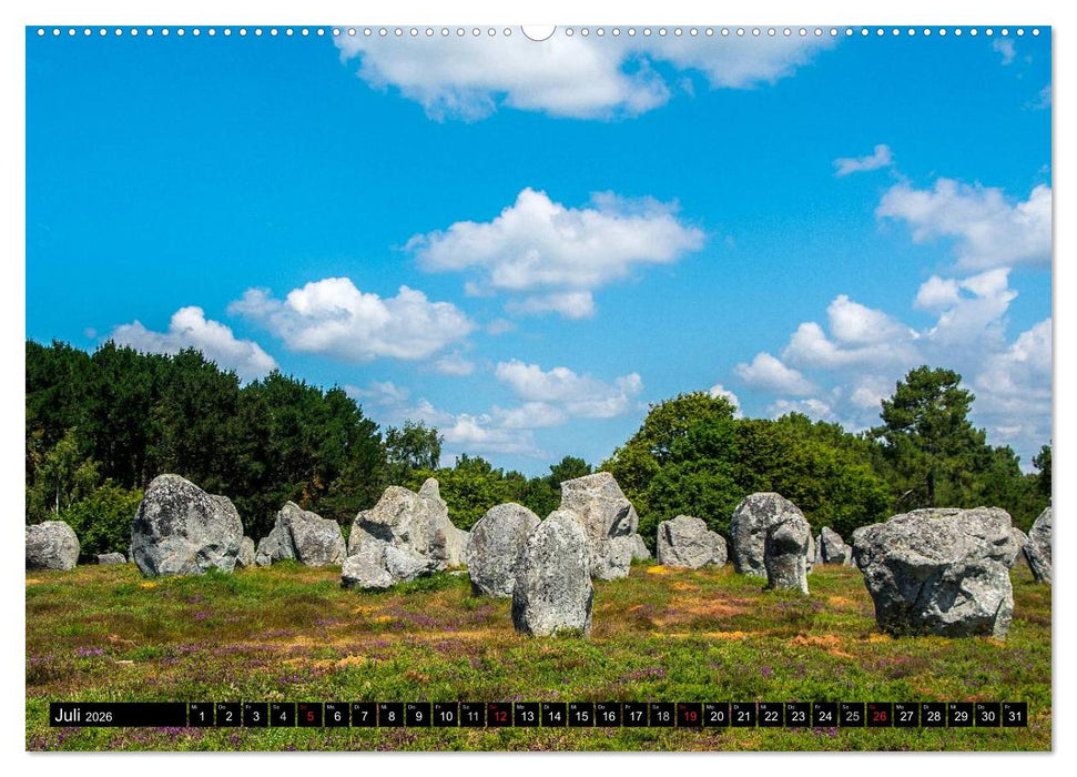 Traumhafte Bretagne (CALVENDO Premium Wandkalender 2026)