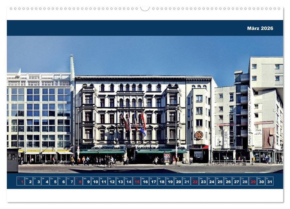 Berlin Fassade (CALVENDO Wandkalender 2026)